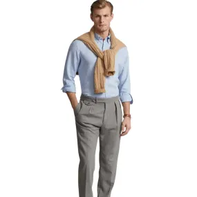 chemise lin Ralph Lauren bleu - Sport Aventure
