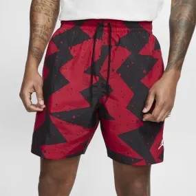 Short Nike Jordan Poolside noir/rouge